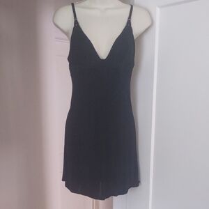 Victoria's Secret Black Nighty Adjustable Straps - MEDIUM